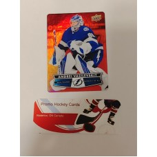 DC-33 Andrei Vasilevskiy Red Parallel Die Cut Set 2021-22 Tim Hortons UD Upper Deck 